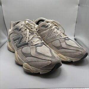 New Balance 9060 Sea Salt White Suede Shoes Men's Size 9.5D U9060ECA